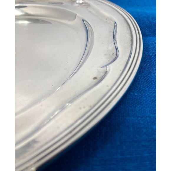 Meriden Brittania Co. Sterling Silver Wine Bottle Coaster  6-" Diam. 107.7 Gram - Picture 6 of 16